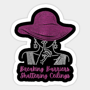 Womens Breaking Ceilings National Womens Sticker